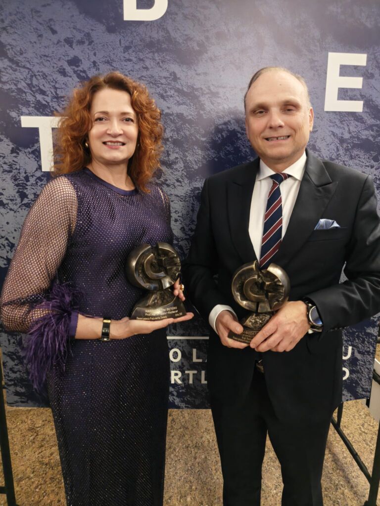 odebranie nagrody betonowego oscara