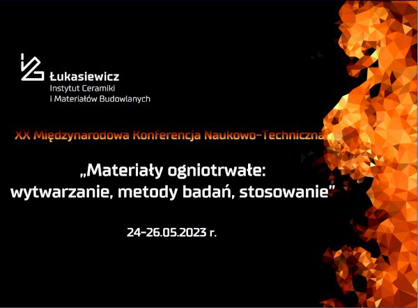 konferencja materiały ogniotrwałe baner